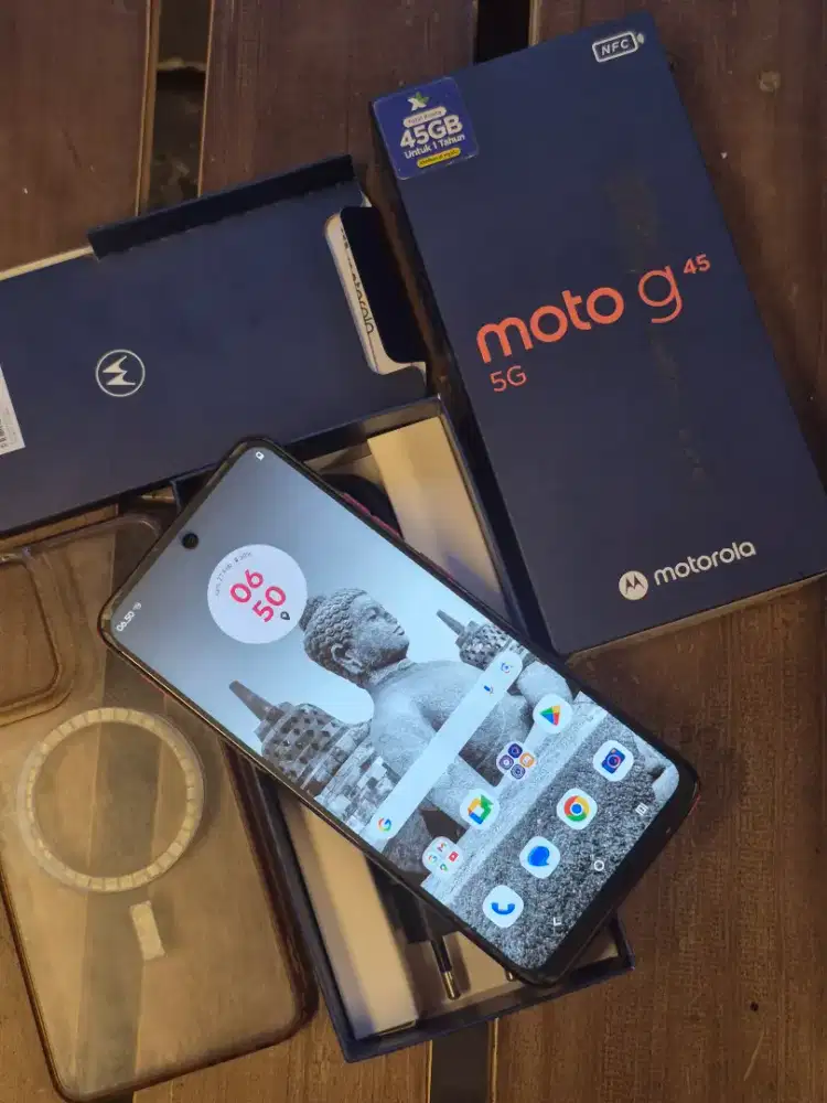 Moto G45 5G Ram 8 Internal 256 Mulus Pemakaian Fullset Ori