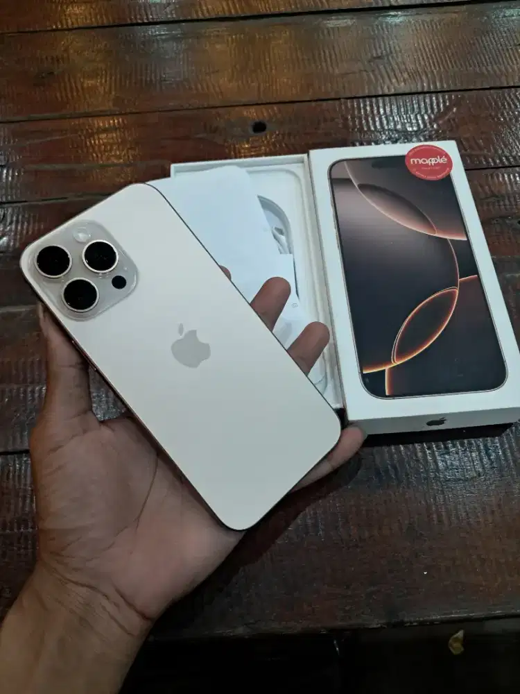 iPhone 16Pronax iBox Desert fullsett Original 256Gb