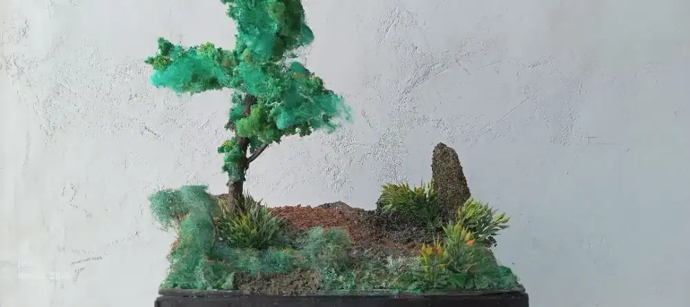 Diorama dino diecast 64