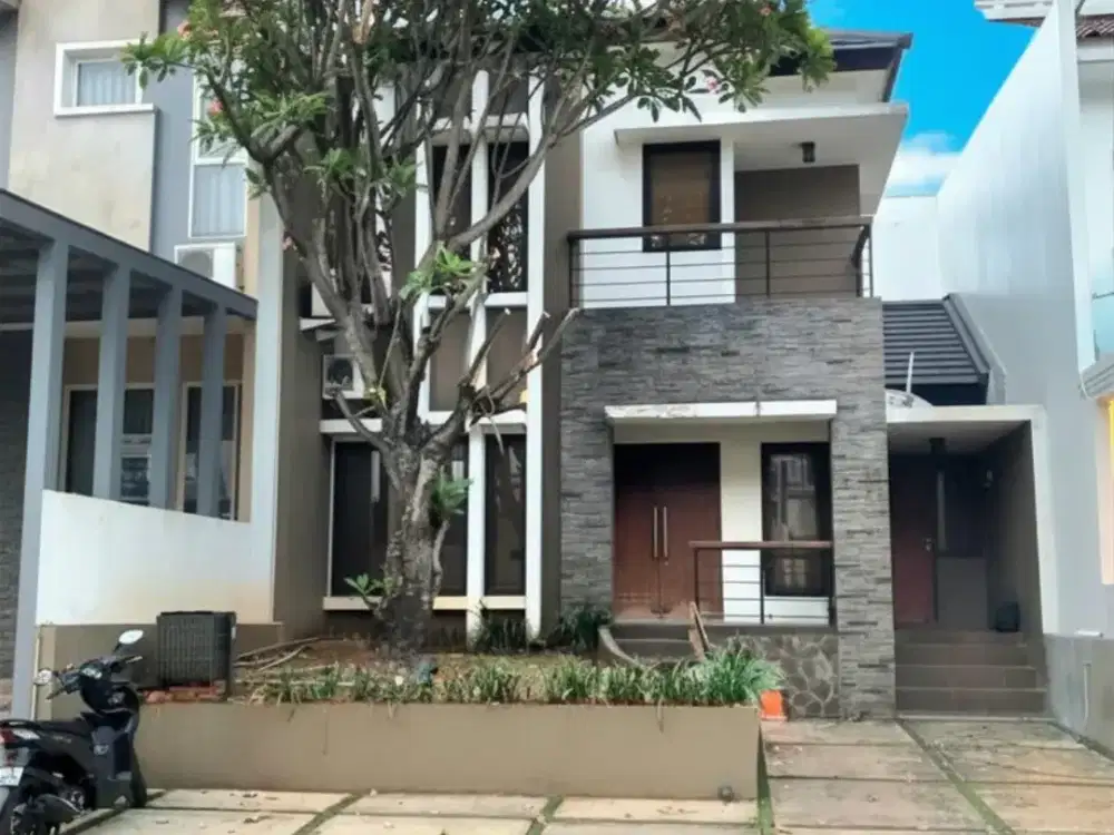 Rumah Modern Minimalis 2 Lt Strategis di Legenda Wisata Cibubur - SHM