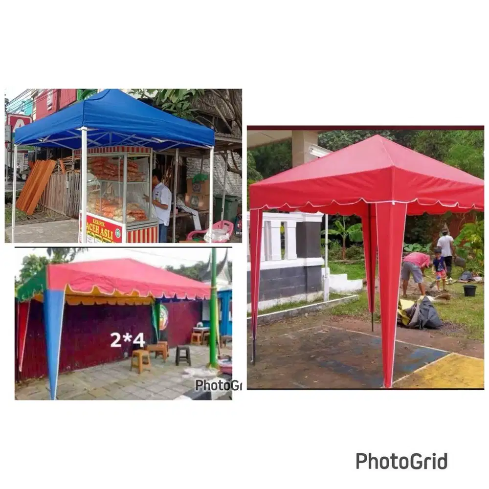 Tenda kafe dan tenda payung (bs antr skitr medan)