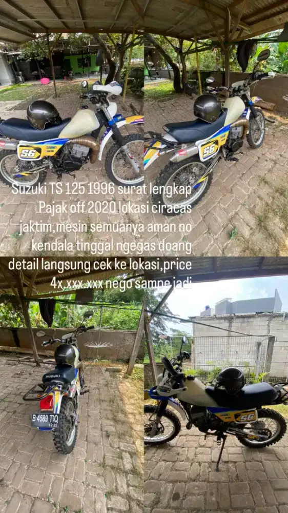 Motor zusuki ts 125