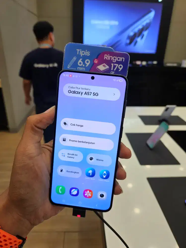 SAMSUNG GALAXY A57 RAM 12/256GB BONUS TWS BUDS CORE SENILAI 800RB