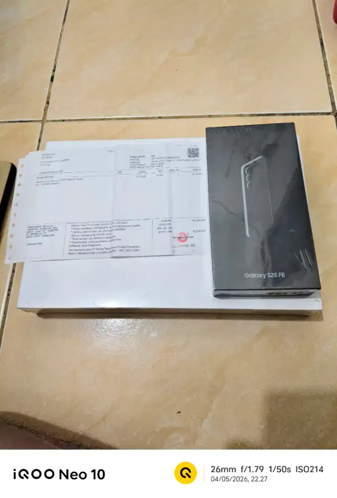 NEW & SEGEL ! SAMSUNG S25 FE 256GB / GARANSI RESMI / BNIB / NON REPACK