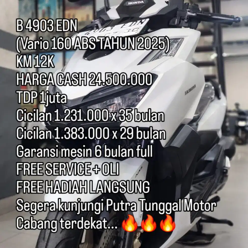 HONDA VARIO 160 ABS TAHUN 2025