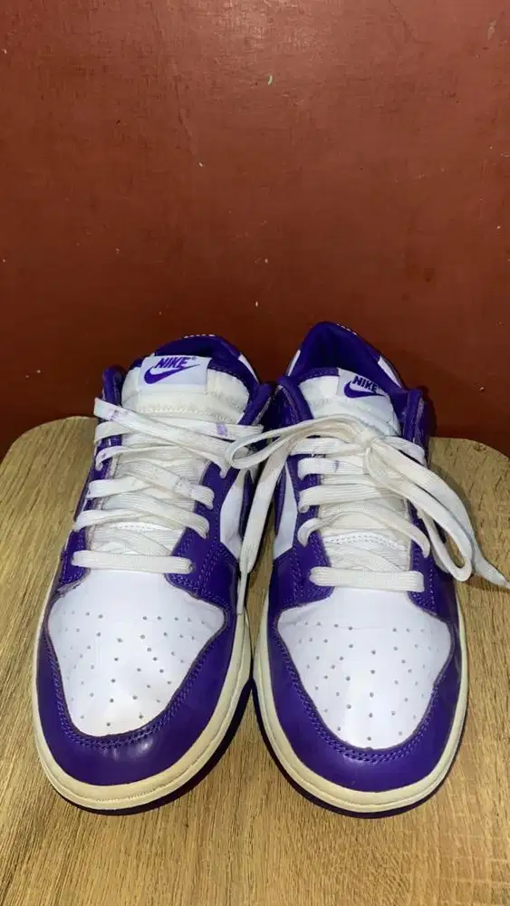 nike dunk low purple