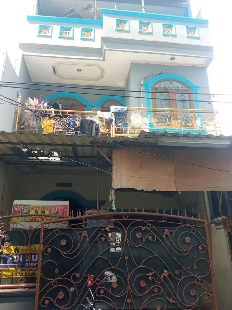 Jual Rumah 3 lantai Karang Anyar, Sawah Besar