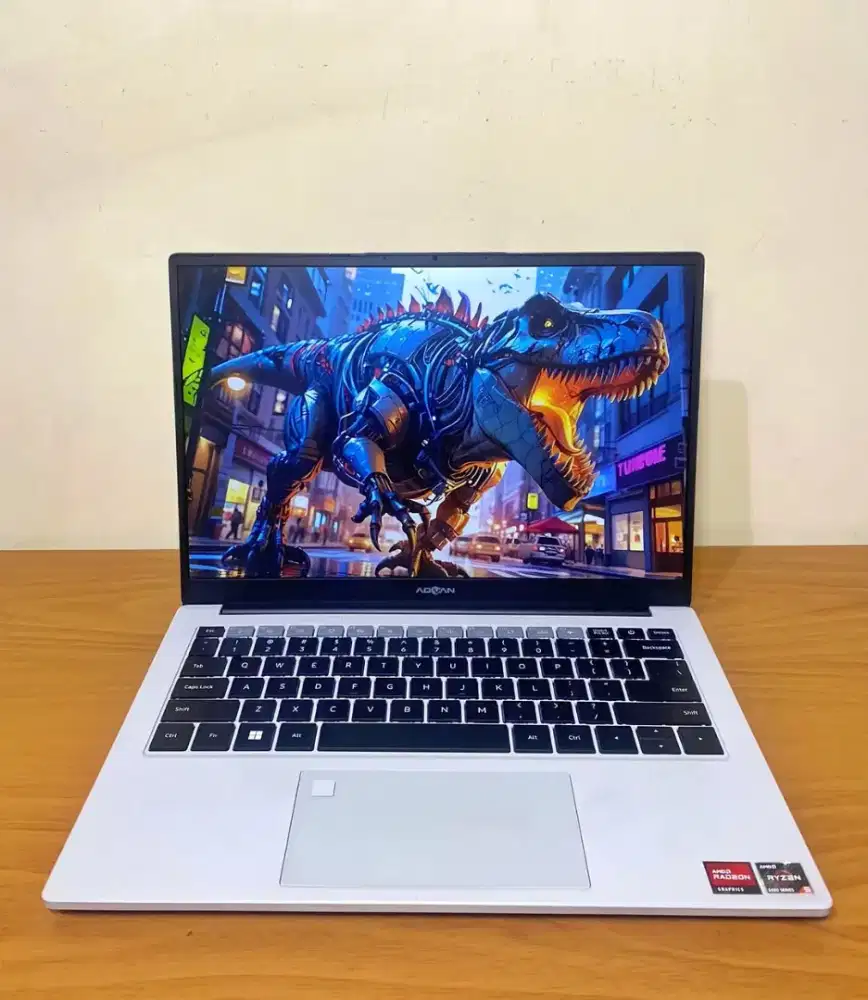 Advan Gaming Workplus ryzen 5- 6600H Ram 16GB Ssd 512GB pakaian 6bln