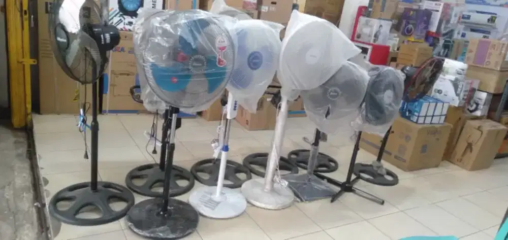 Di jual semua macam dan merek dan model kipas anggin ,garansi 3 th