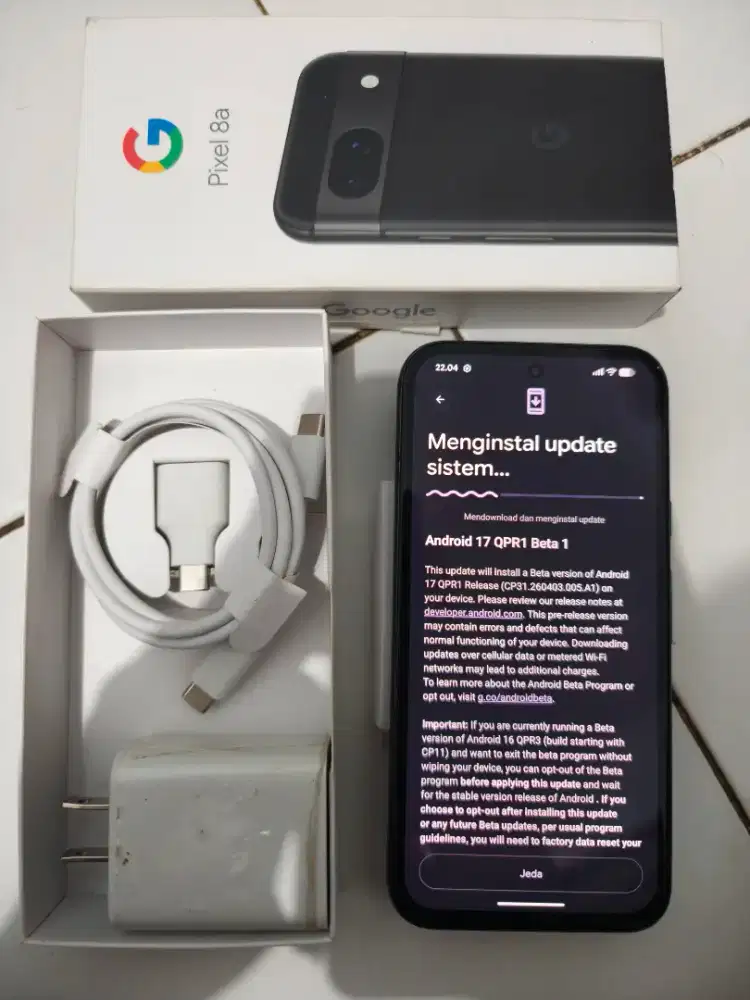 Google Pixel 8A 5G 128Gb resmi beacukai bisa TT