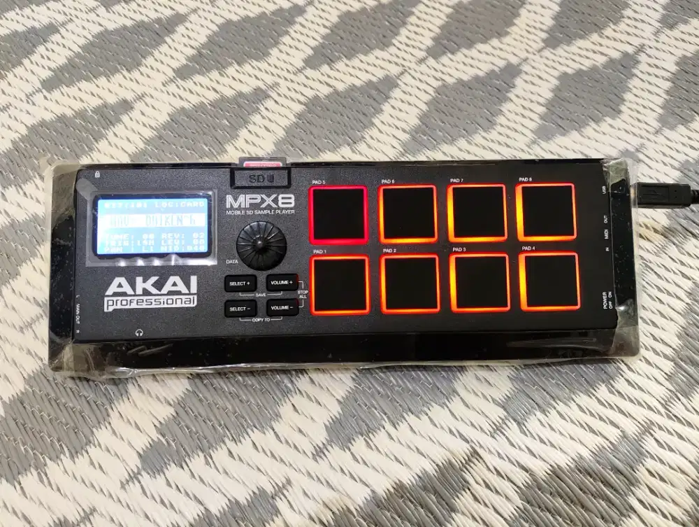 AKAI MPX8 kendang elektrik