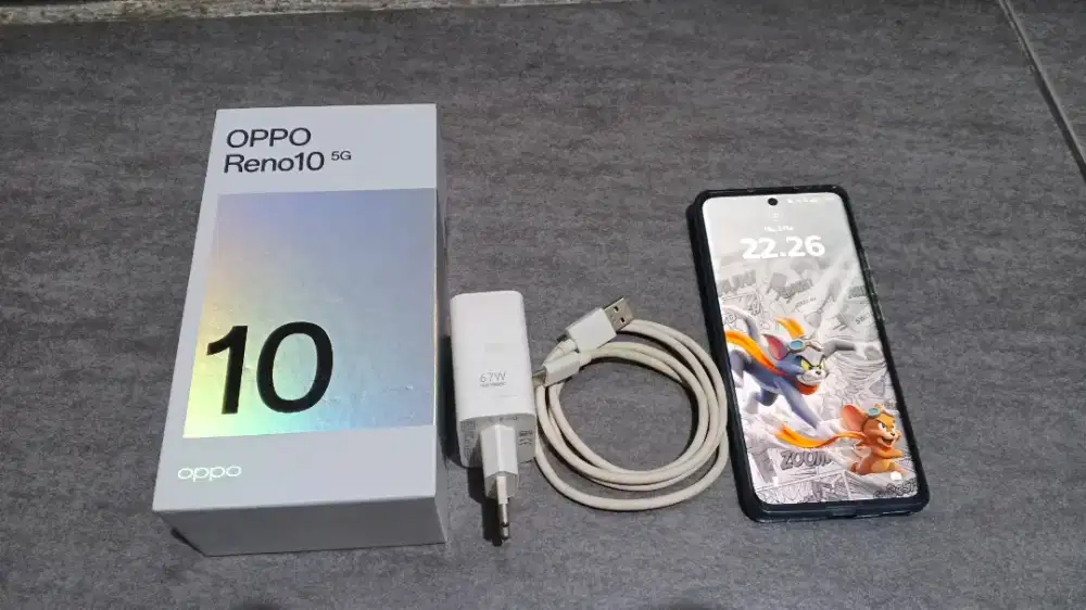 Oppo Reno 10 5G 8+8 / 256GB full set ori