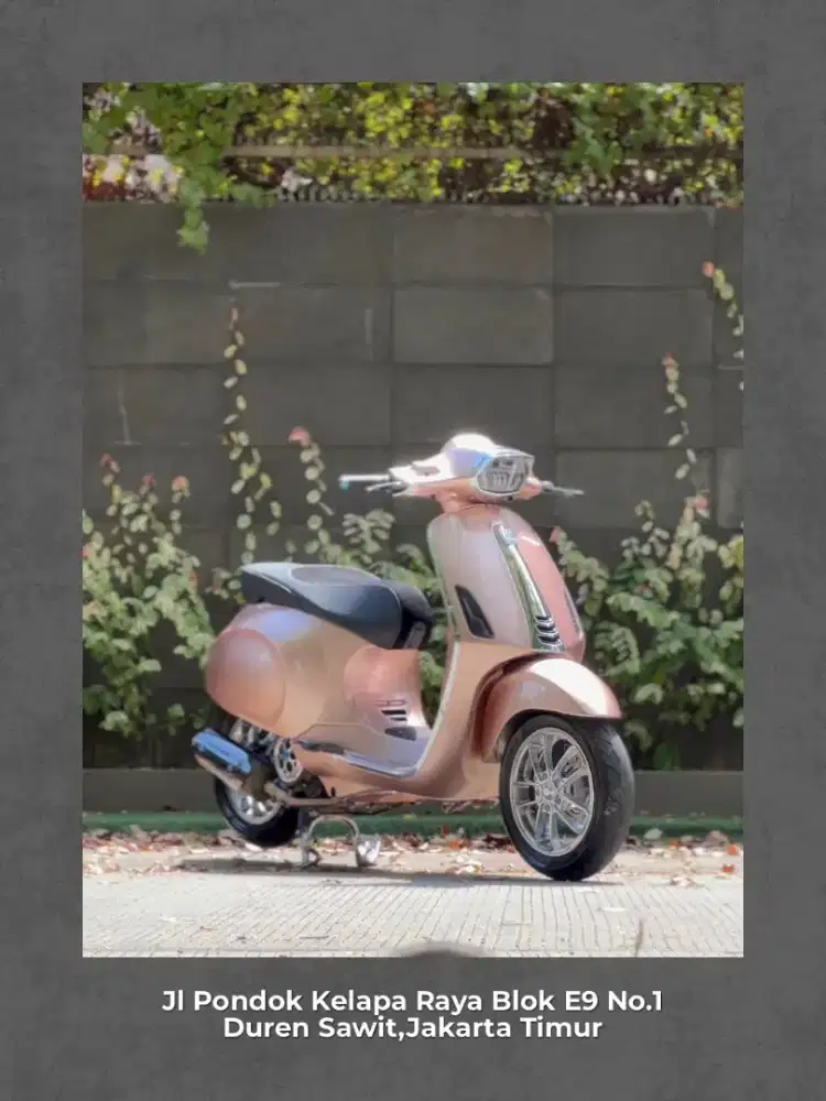 VESPA SPRINT 150 IGET ABS LED TAHUN 2021 PERFECT CONDITION