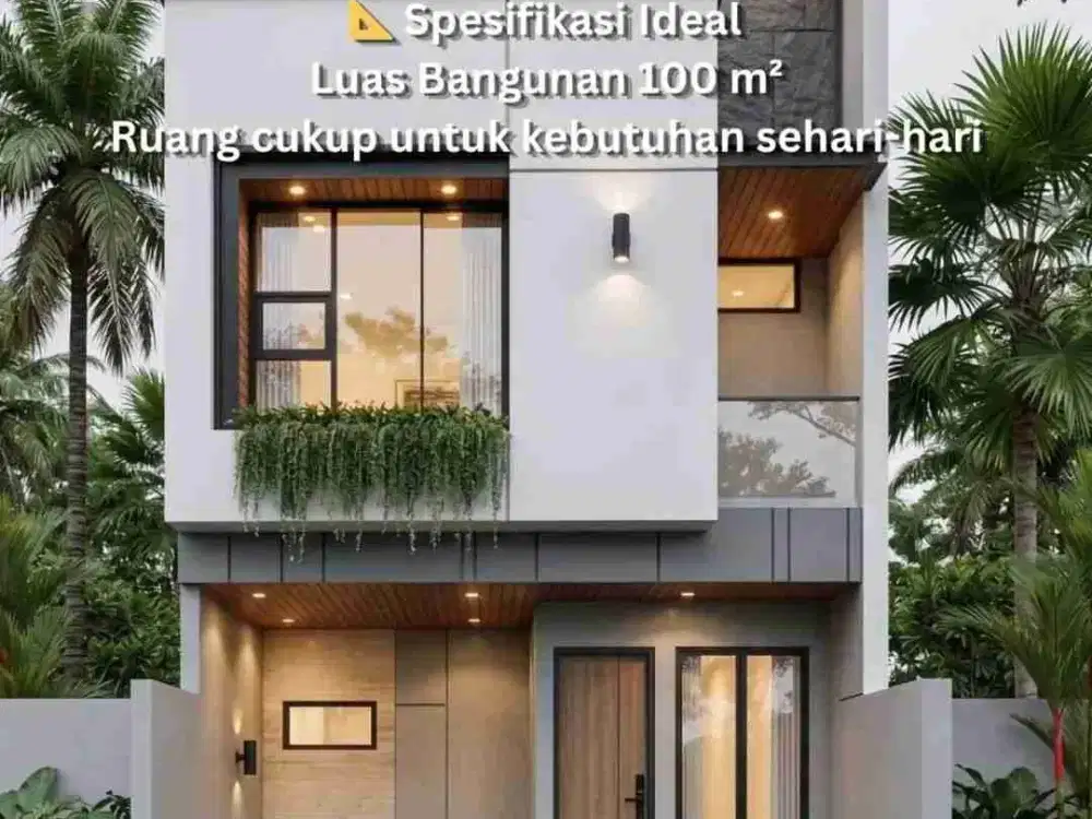 Rumah Cluster Murah Pinggir Jalan Raya Jagakarsa