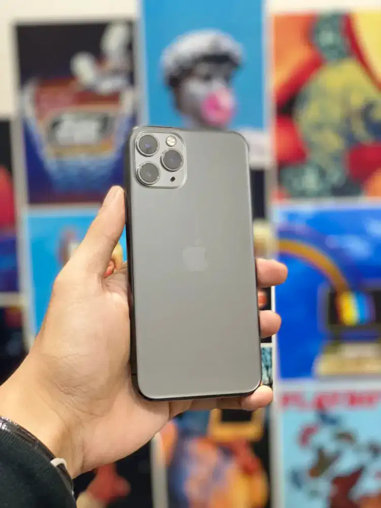 iPhone 11 Pro 256Gb inter All Operator Permanen Fullset
