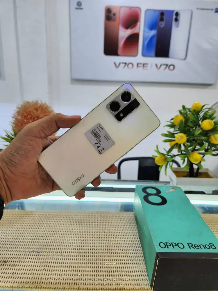 Oppo Reno 8 Ram 8+8Gb/ 256Gb Fullset Mulus Original 100% Bergaransi