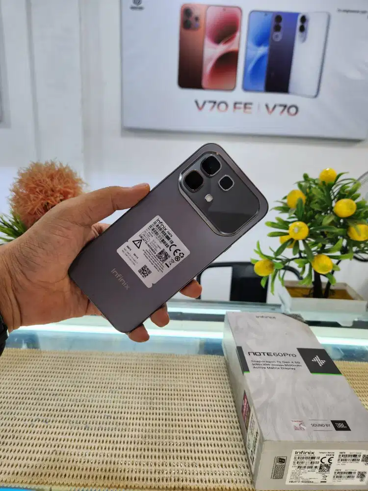 Infinix Note 60 Pro 5G Ram 12+12Gb/ 256Gb Fullset Ori 100% Like New
