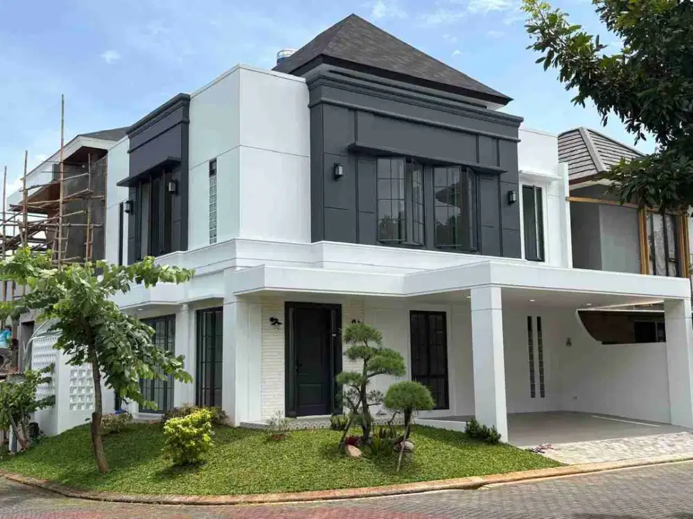 rumah baru 2 lantai di nusaloka bsd city, harga 3,65 miliar