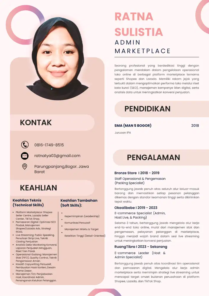 Cari Loker Bagian Admin