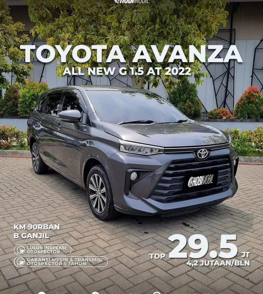 All New Avanza G 1.5 AT Thn 2022