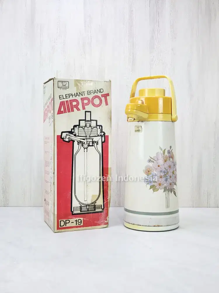 Preloved Termos Elephant Airpot Jadul / Vintage (Bekas)