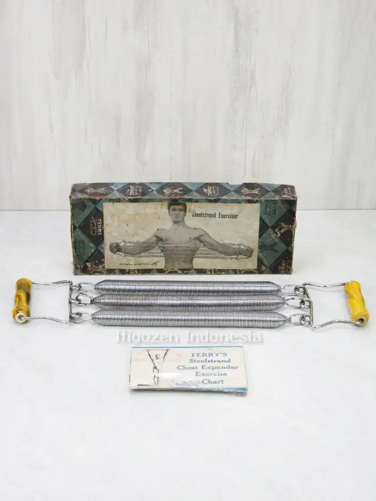 Preloved Alat Fitness Terry’s Steelstrand Exerciser Vintage (1950–60s)