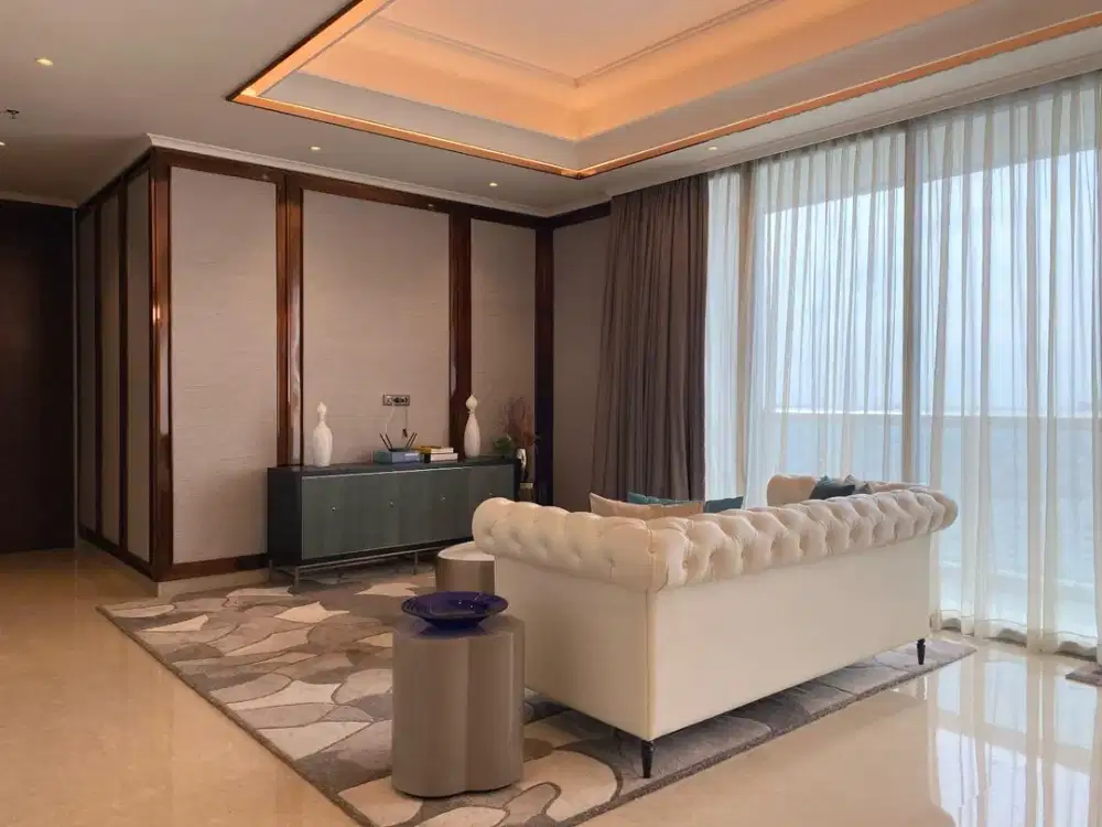 3Br Anandamaya Tower 1 #55 Penthouse Level With Panoramic City View Gbk - Scbd 268Sqm $5700 Direct Owner (Nego)