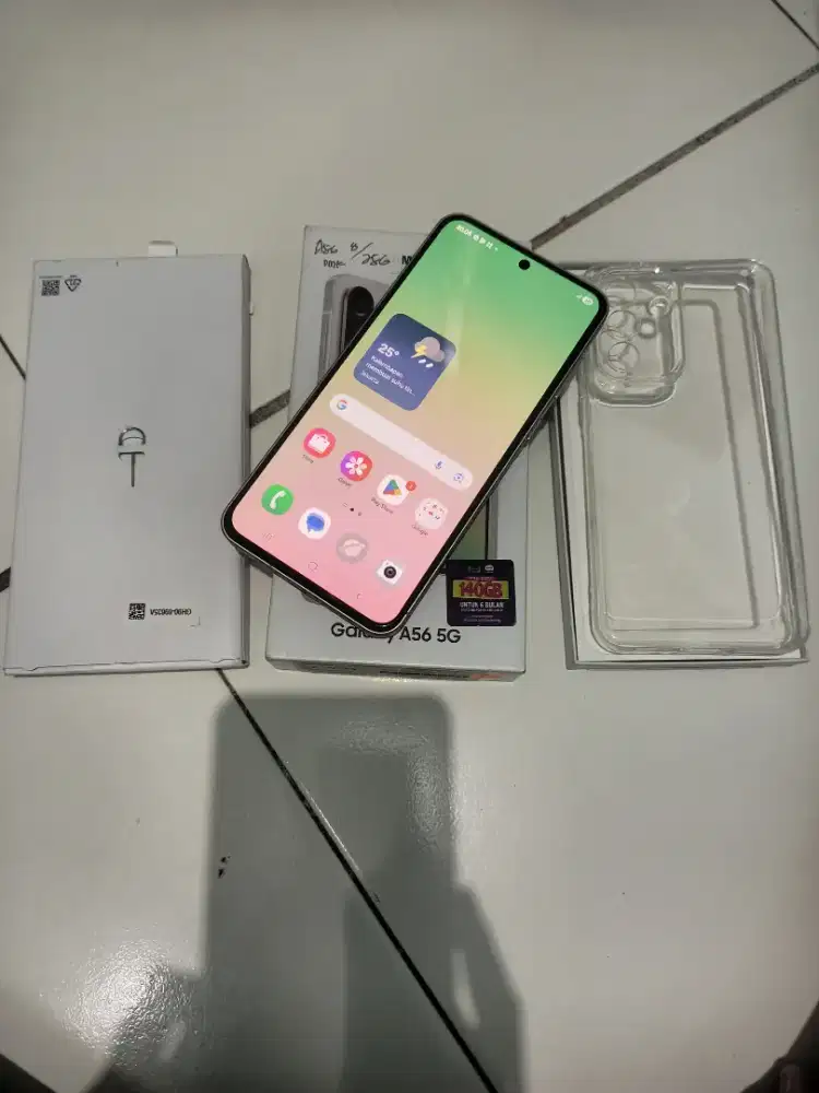 Samsung galaxy A56 5G 8/256 sein Fullset no minuss