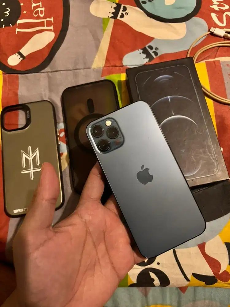 iPhone 12 pro beacukai 256gb fullset