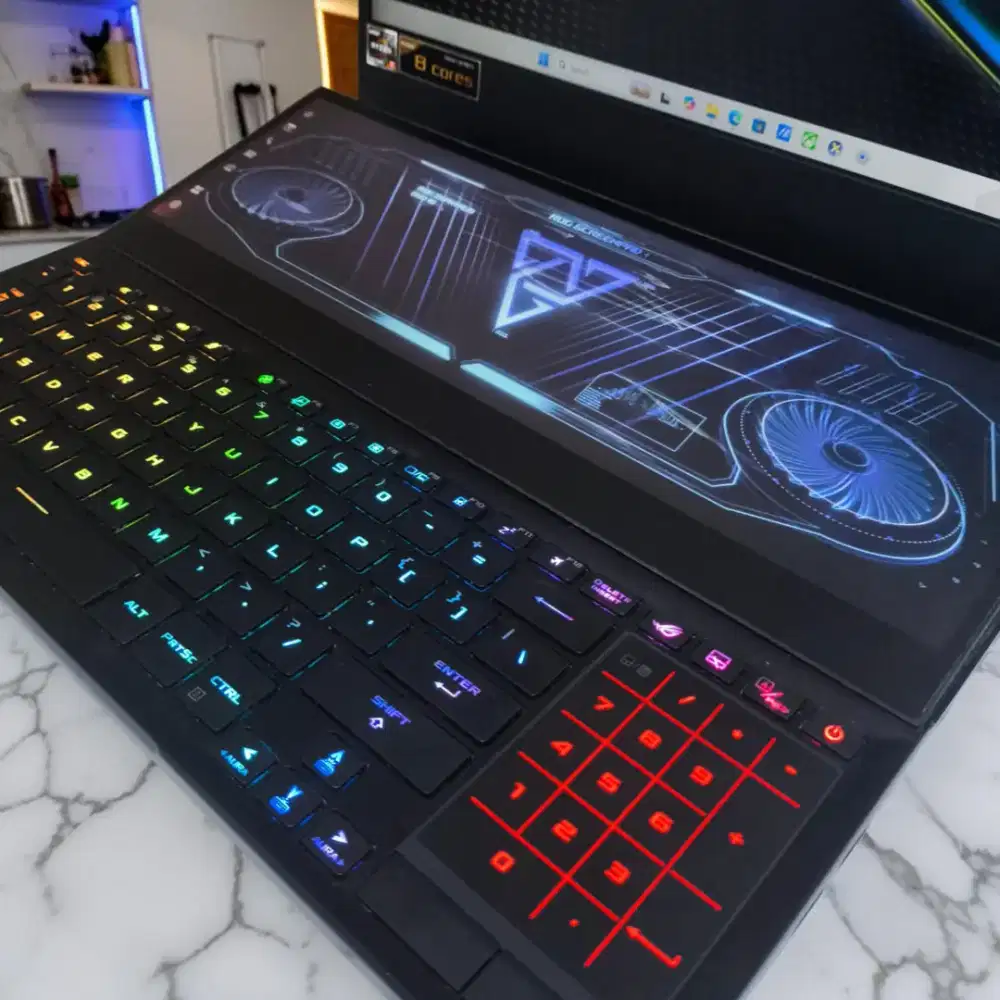 Laptop ASUS ROG ZEPHYRUS DUO RAM 16GB/SSD 1TB/ VGA NVIDIA RTX 3060