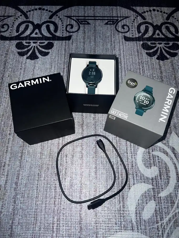 Fullset Garmin Lily 2 Active Garansi Nov 2027