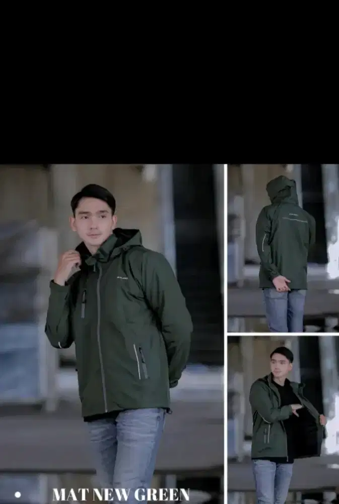 jaket parasut 150rb
