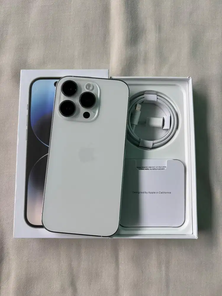 IPHONE 14 PRO 128GB - RESMI FULLSET LIKE NEW