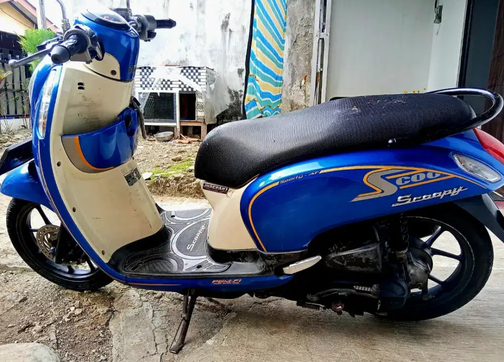 JUAL HONDA SCOOPY Th. 2013 Ss Lengkap Lok. Bek - UT