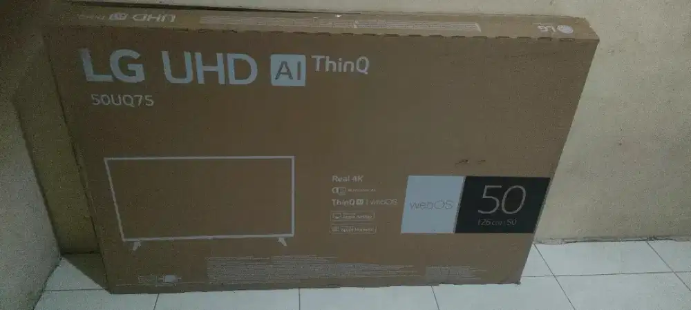 jual cepat tv LG 50 inch smart no minus