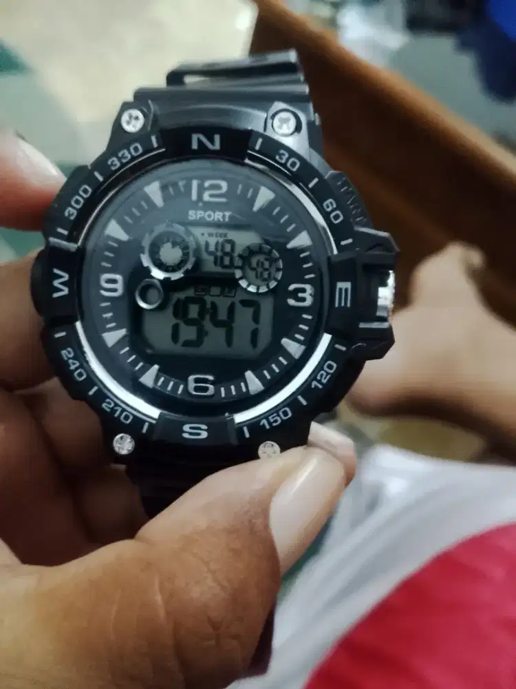 Jam tangan digital sport cowok