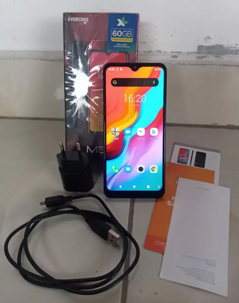 Evercoss M6 Ram 3gb Fullset