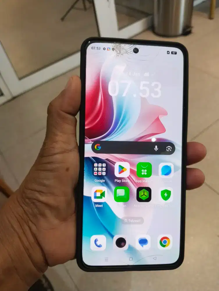 Oppo Reno 11F   8+4/256   NFC  minus retak layar sm gompal dikit basel
