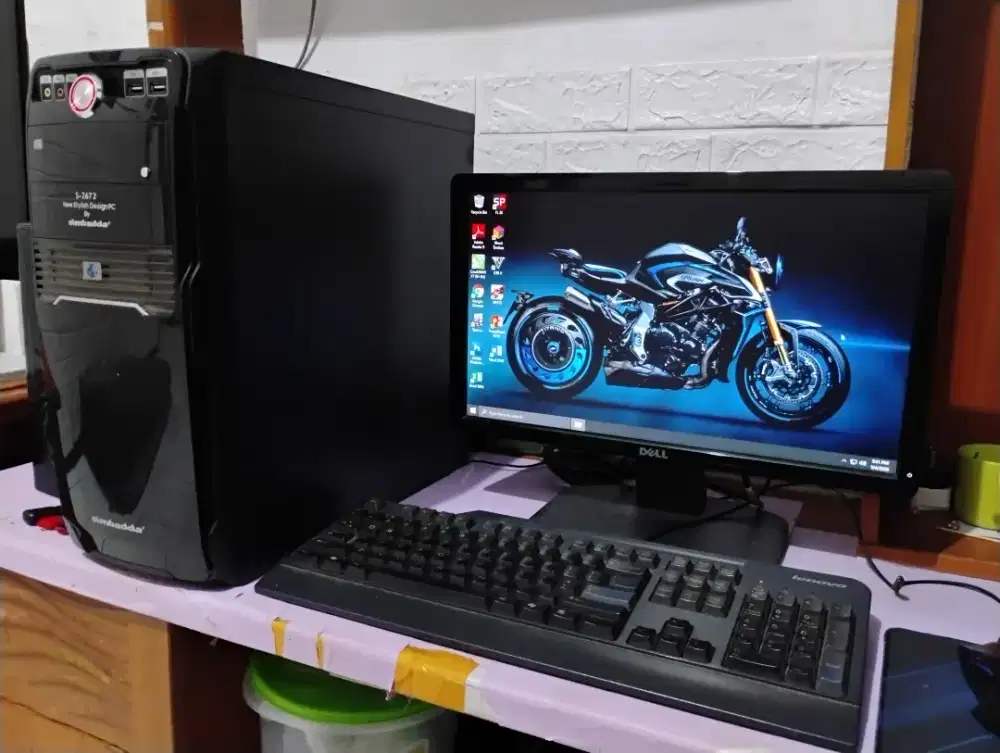 Pc gaming intel core i5 + ram 8gb + vga 4gb + monitor 19inch