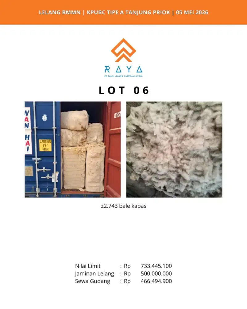 KAPAS (2743 BALE)