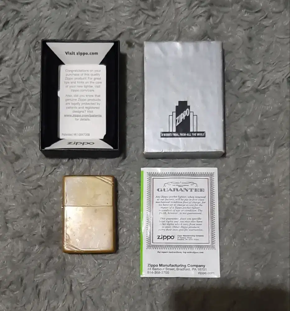 KOREK ZIPPO ORIGINAL LAWAS
