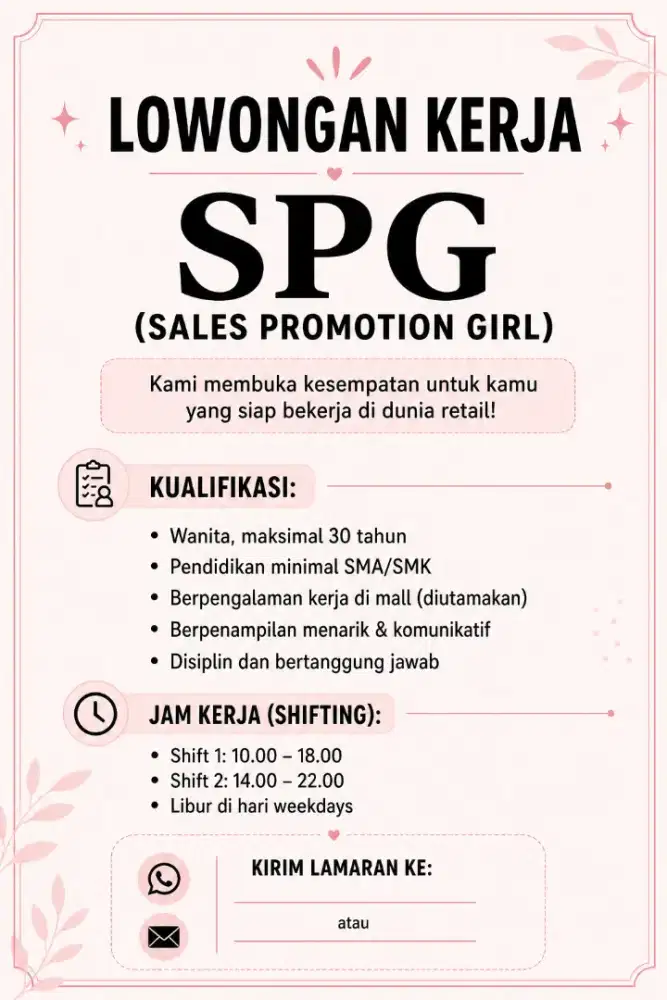 Sales Promotio  Girl