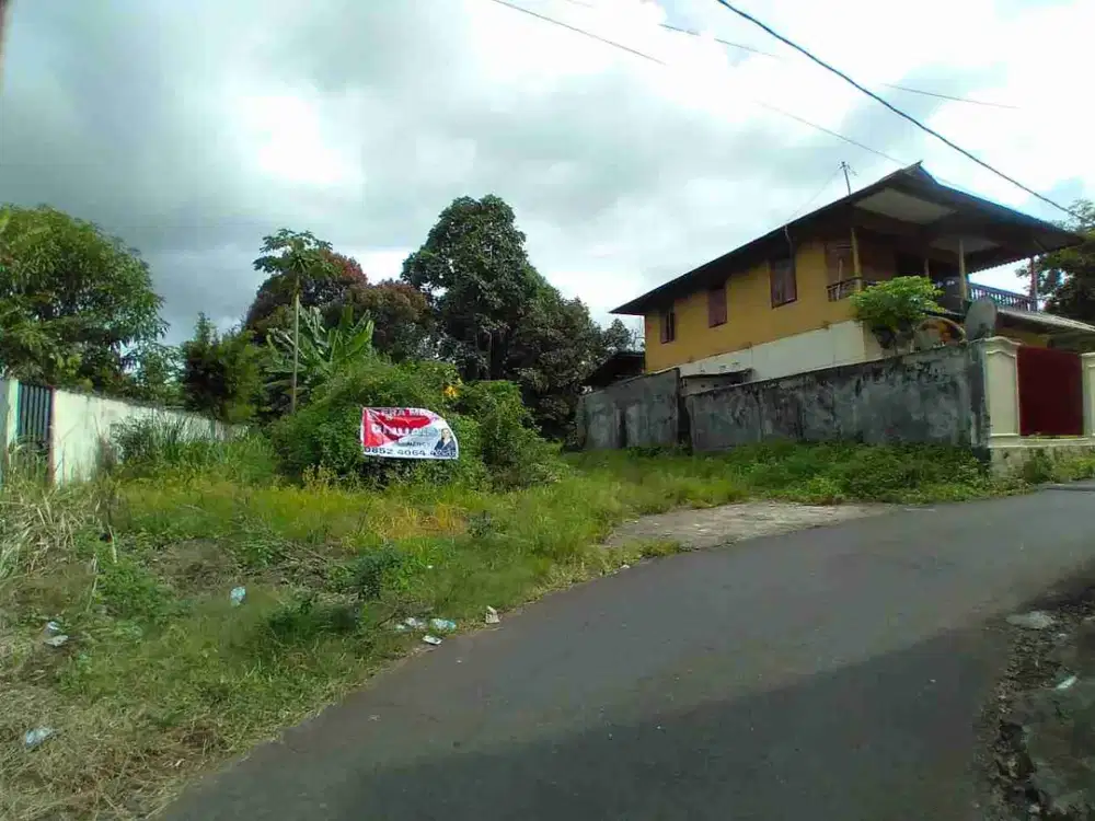 tanah malalayang dekat kampus unsrat dan rumah sakit cocok buat rumah dan kos kosan