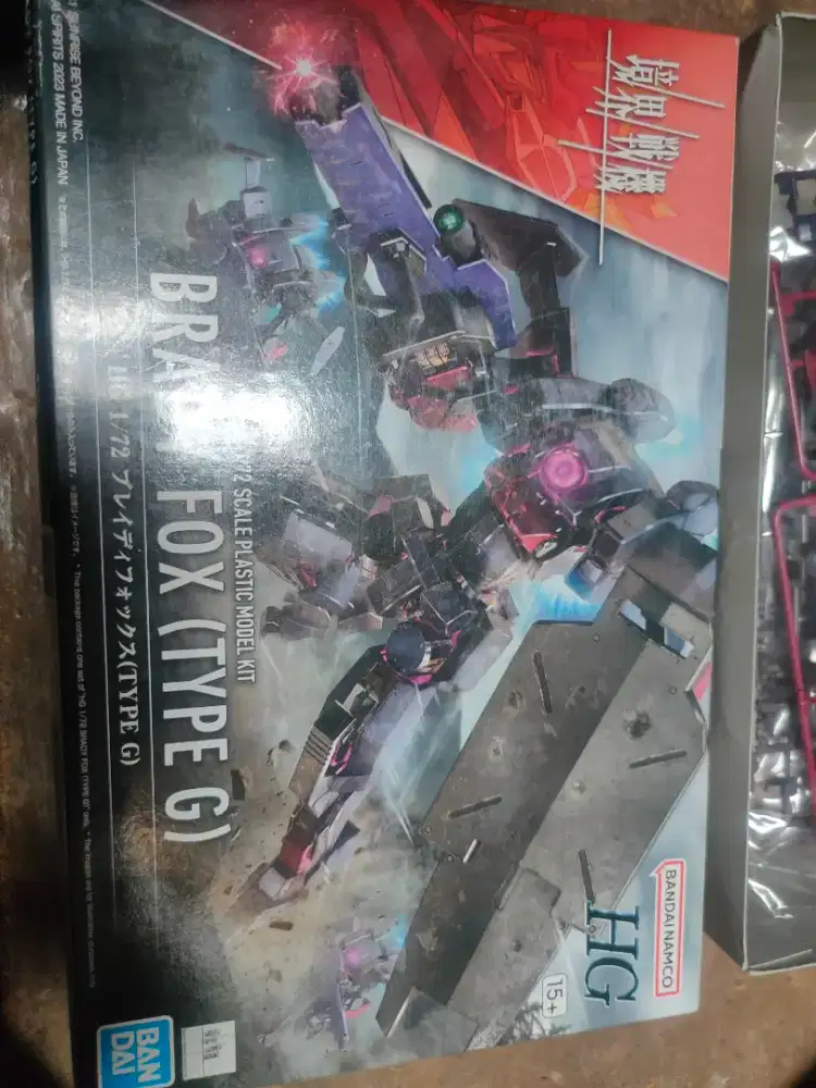 Brandy fox ( tyfe g ) hg bandai