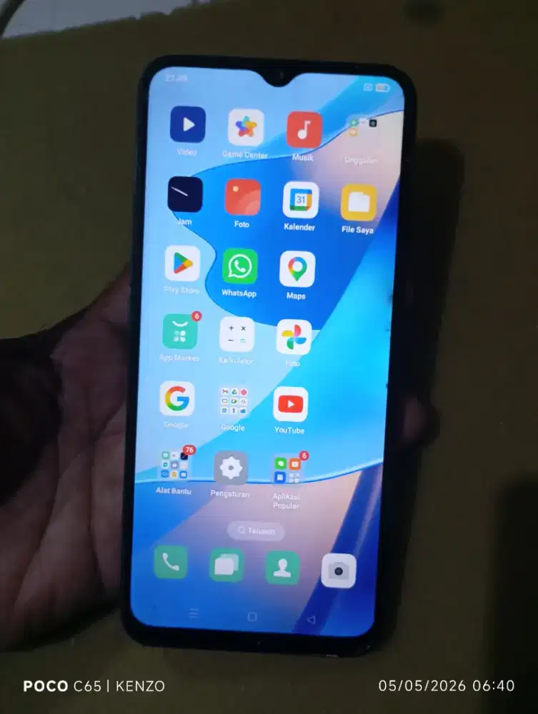 Jual aja Oppo A16 ram 3/32 ori