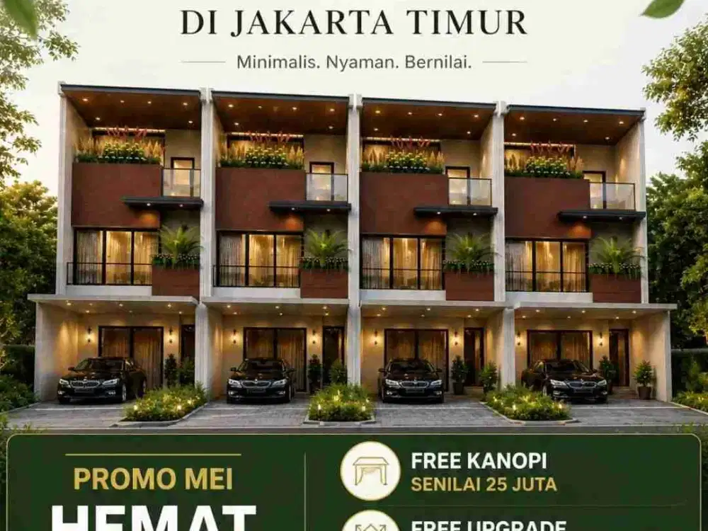 NEW CLUSTER! Pondok Kelapa Jakarta Timur