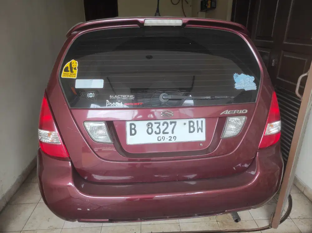 Dijual Suzuki Aerio Merah Metalik (2004) Murah Masih Bagus Biidznillah