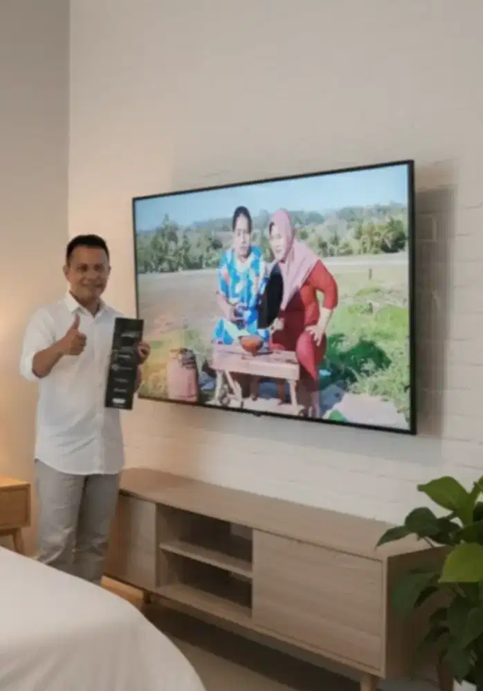 pasang dan jual bracket buat gantungan tv led lcd di tembok kuat kokoh