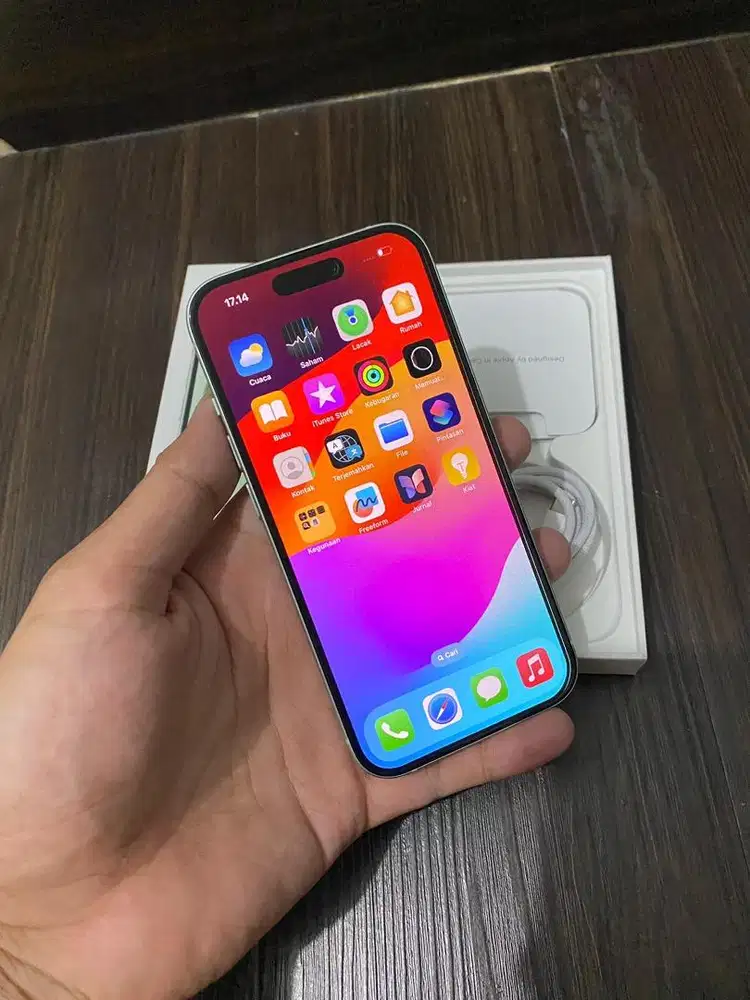 Iphone 15 Plus 128gb Green IBOX Garansi On September 2026