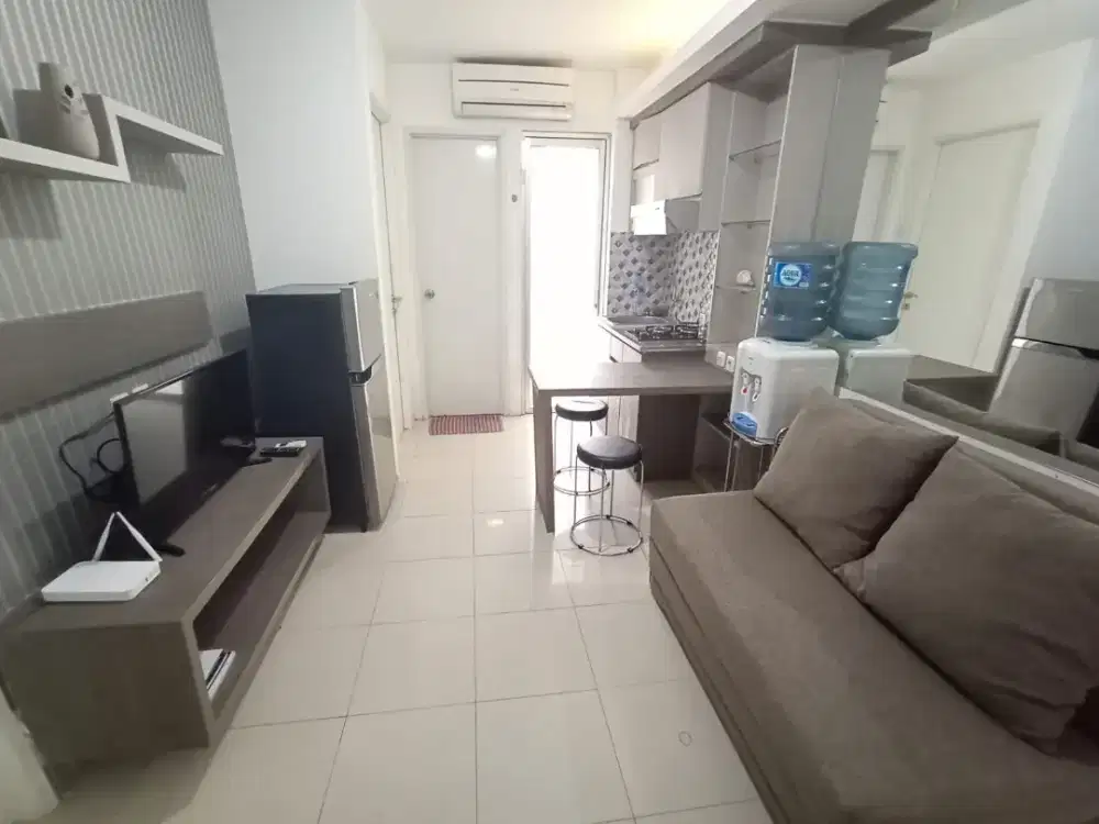 Sewa murah 1 thn 2 BR furnish apt Bassura free ipl